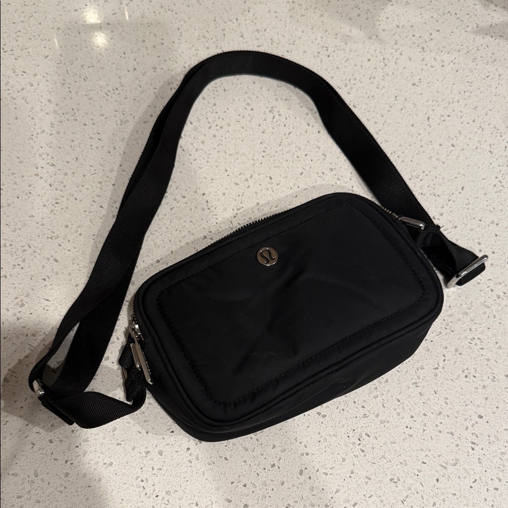 Lululemon Athletica Black Shoulder Bag